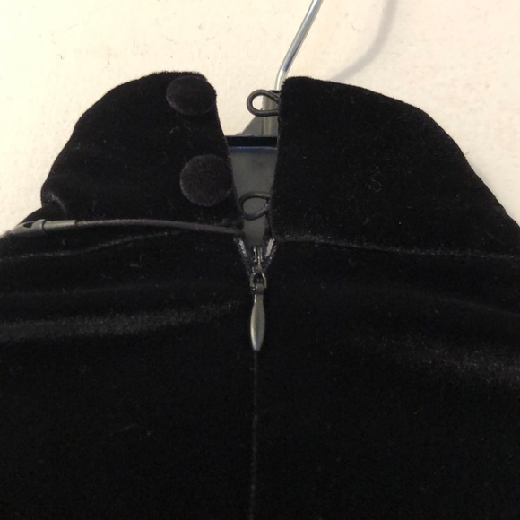 NWT Zara Velvet high neck long sleeve Mini Dress - Picture 14 of 16